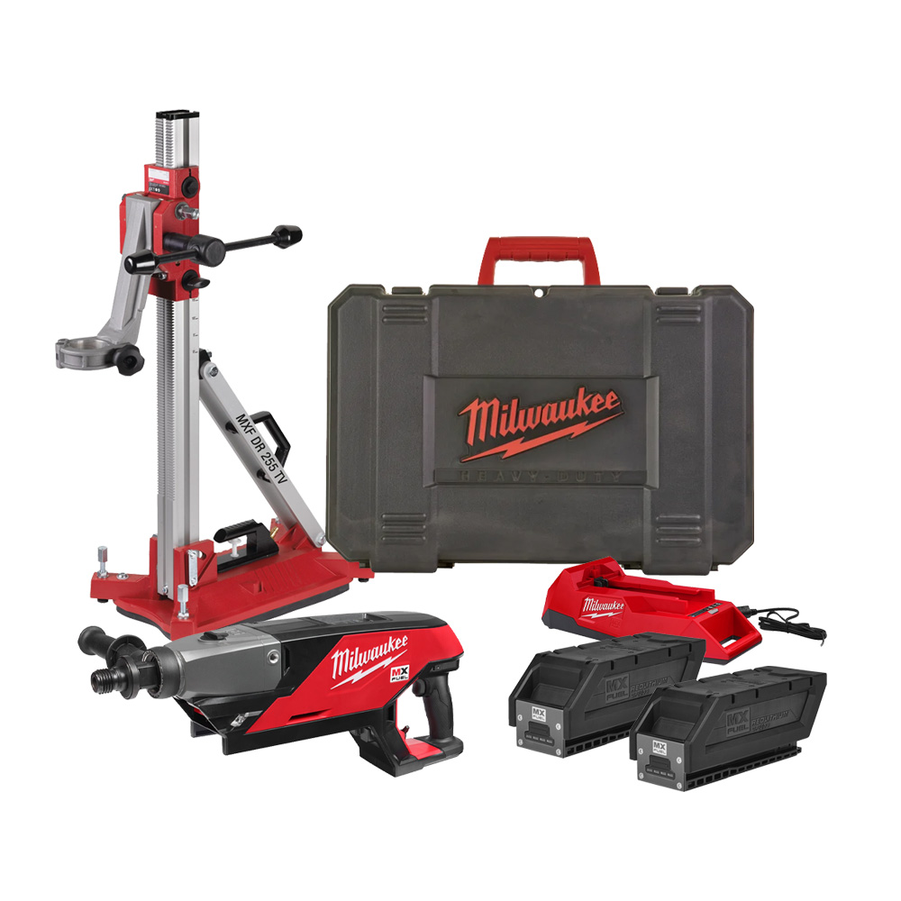 Milwaukee MXF DCD150 – Perfuradora de diamante MX FUEL 150 mm – MXF DCD150-302CKIT – 4933471835