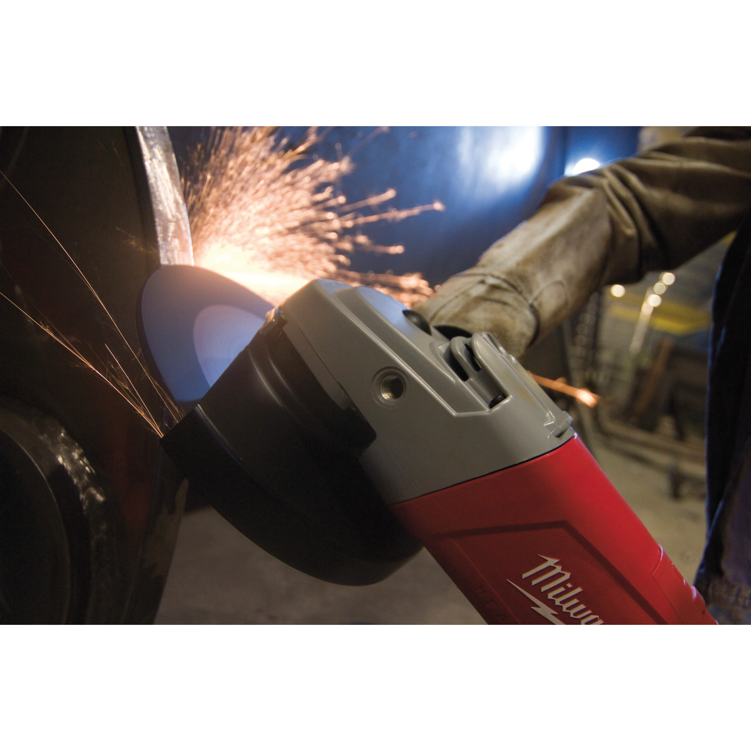 Milwaukee AGVM 24-230 GEX - Rebarbadora de alta potência 2400W 230mm FIXTEC com AVS e proteção anti-golpe - 4933402340