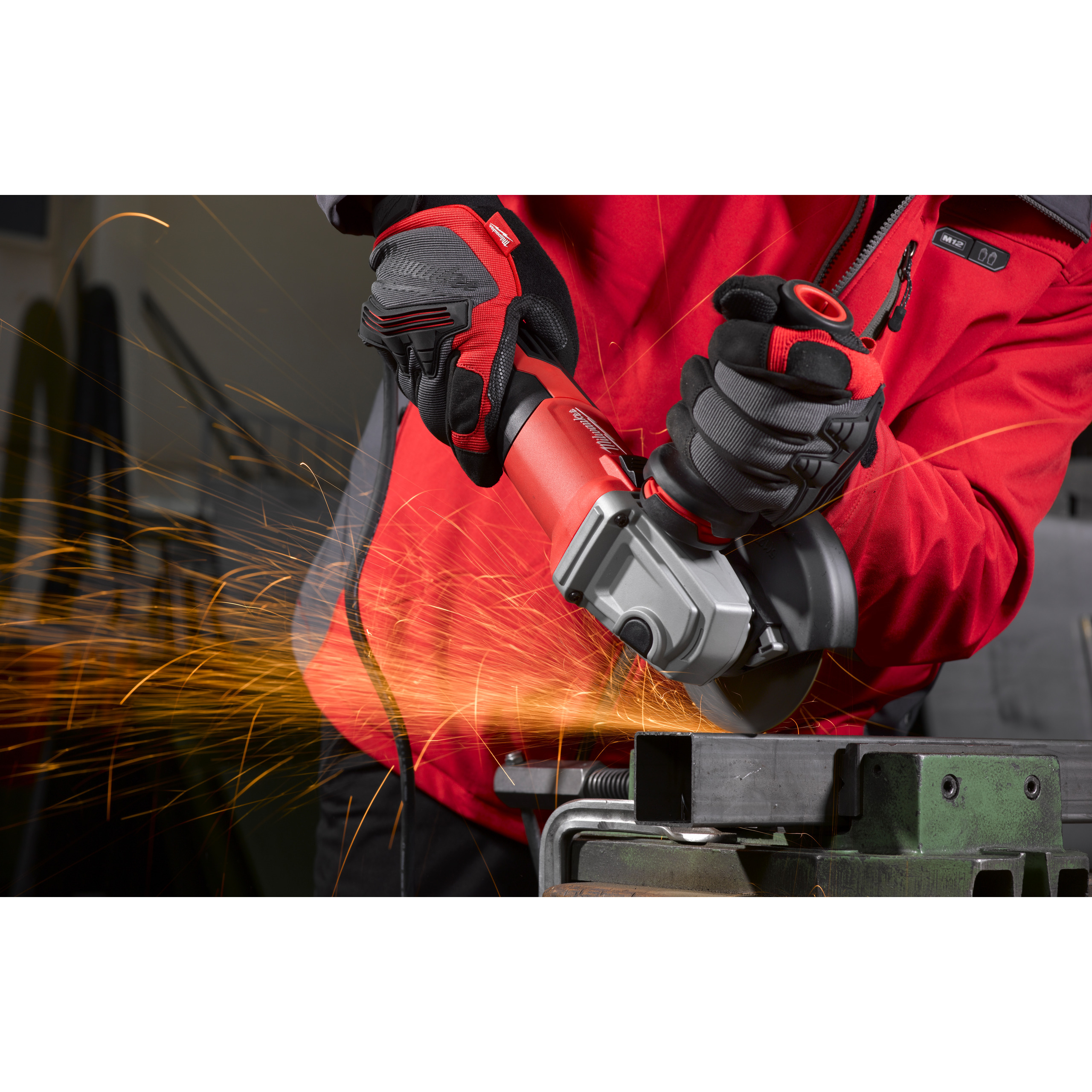 Milwaukee AGV 13-125 XE - Rebarbadora de acabamentos 1250W 125mm com AVS - 4933451218