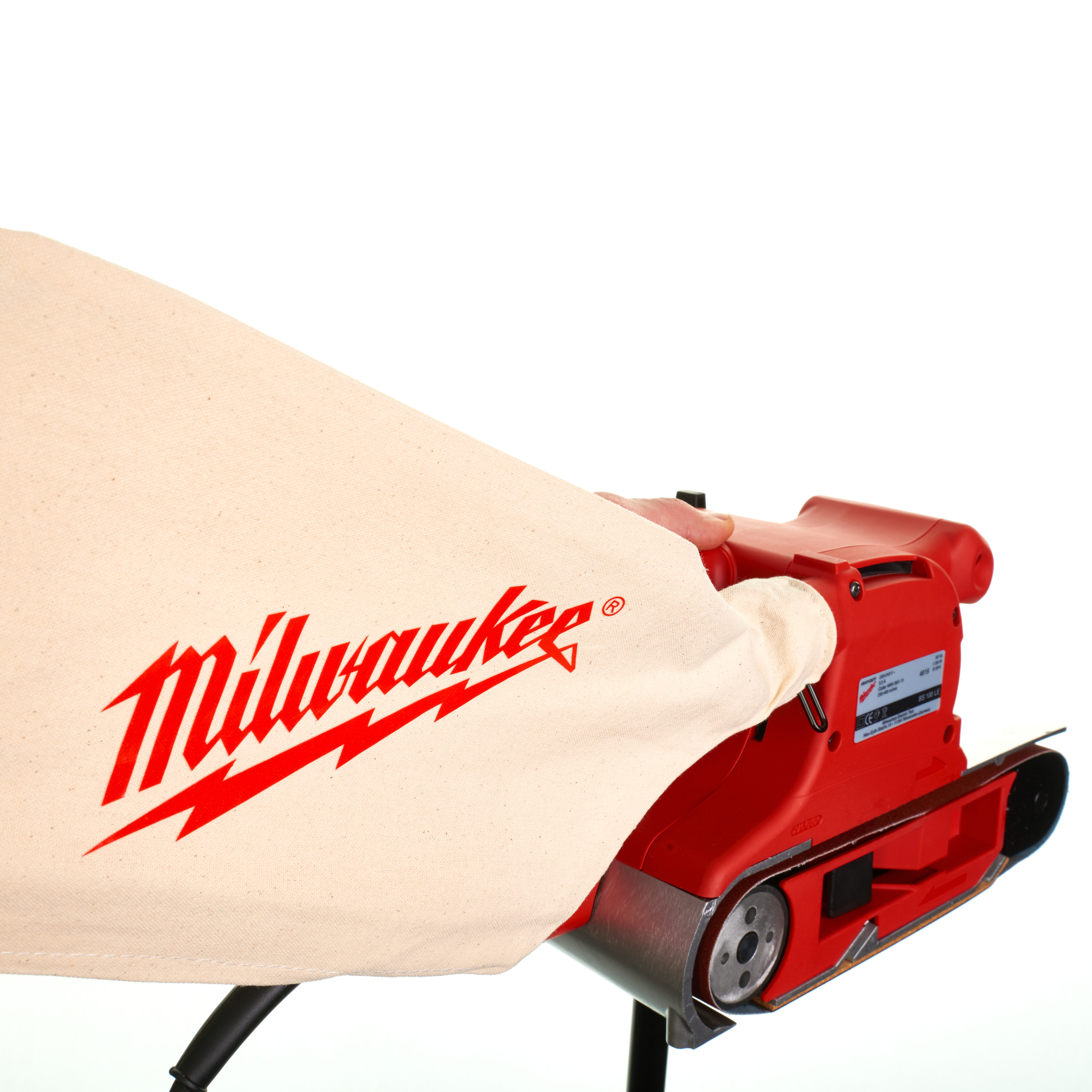 Milwaukee BS 100 LE - Lixadora de rolos 100mm - 4933385150