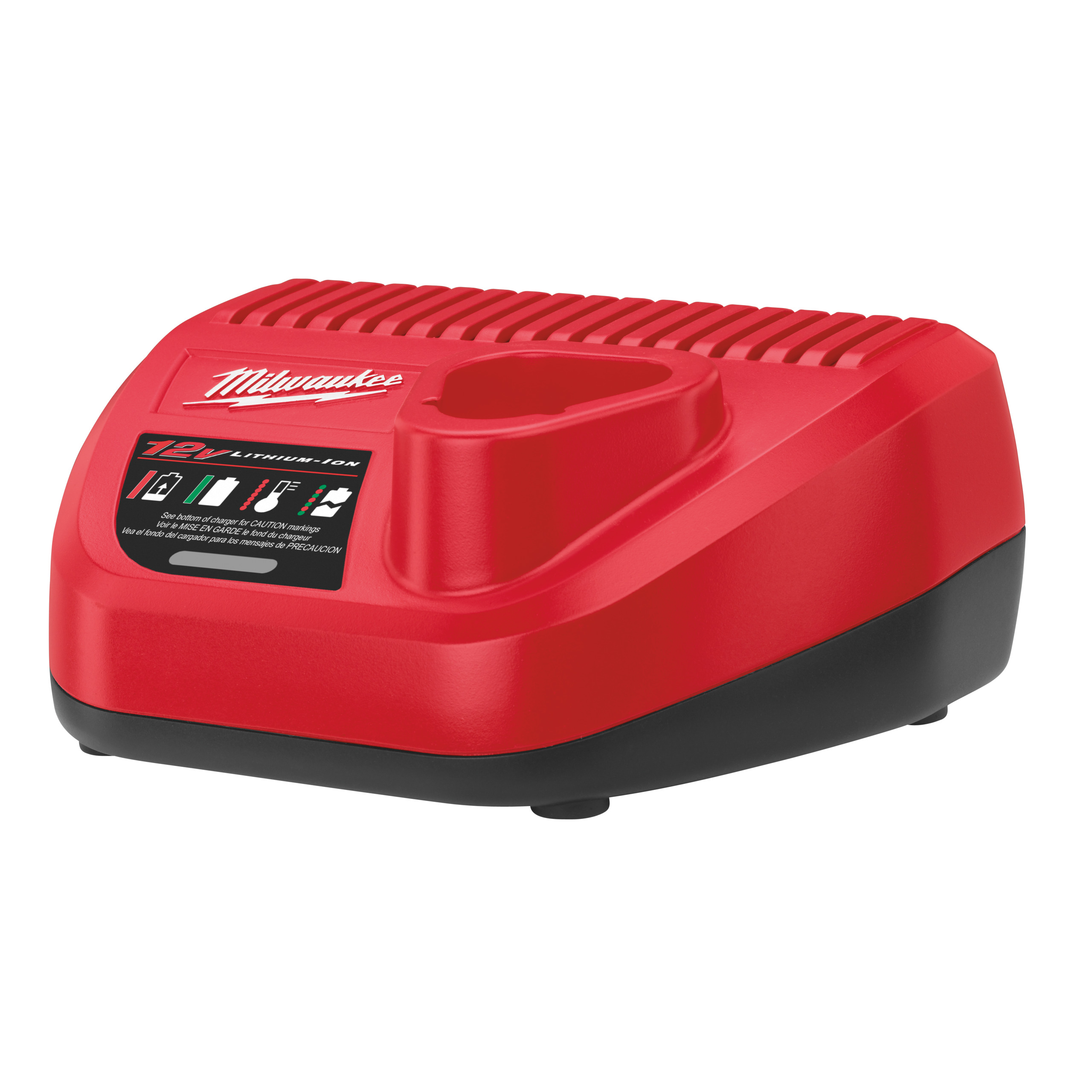 Milwaukee C12 C - Carregador M12 para baterias de 2.0 a 6.0Ah - 4932352000