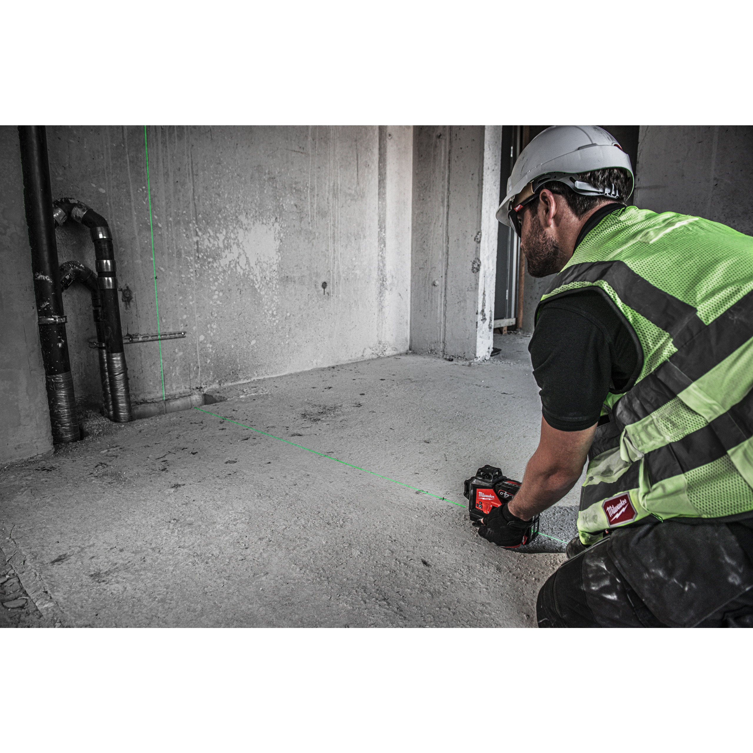 Milwaukee M12 3PL - Nível laser de 3 linhas M12