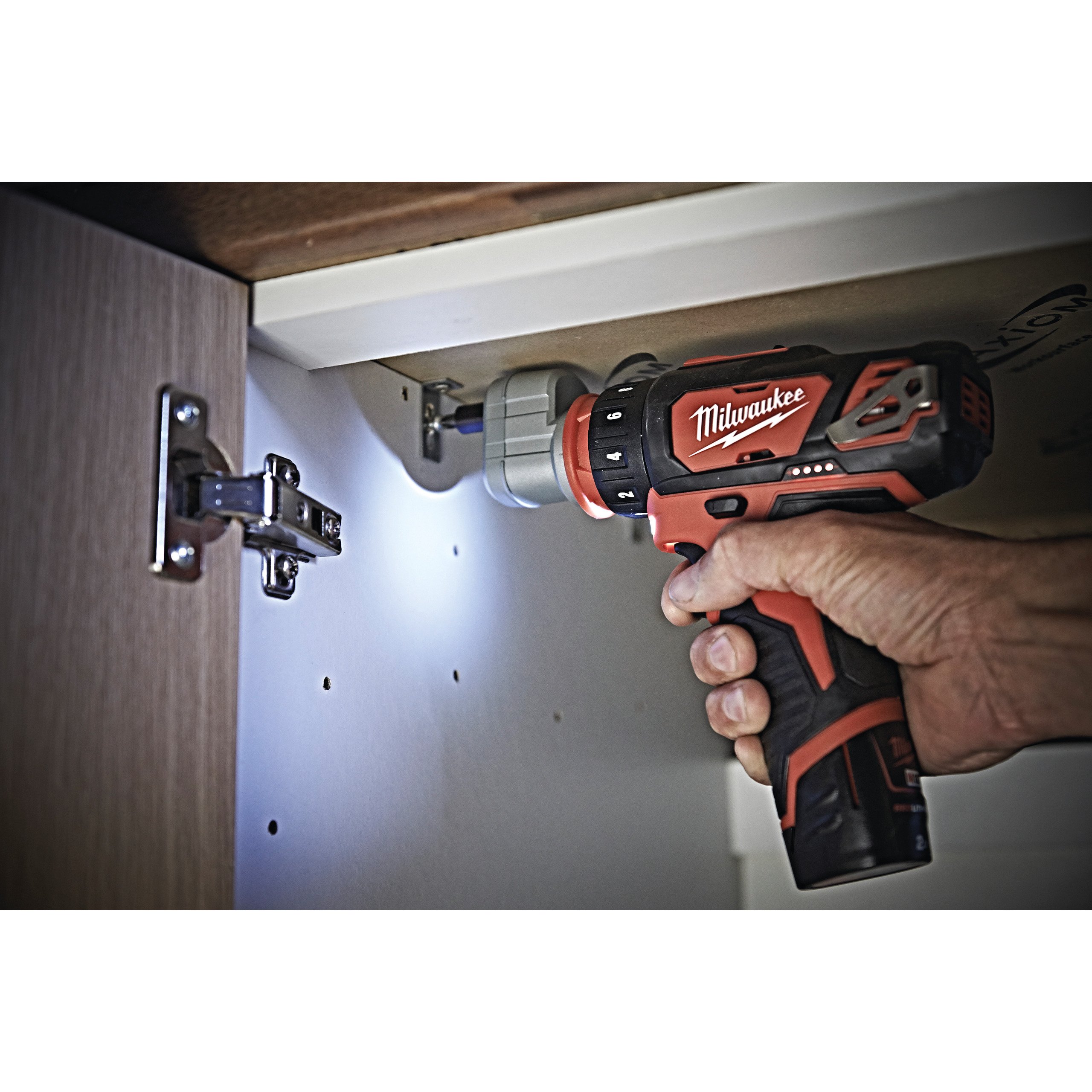 Milwaukee M12 BDDXKIT-202C - Berbequim aparafusador subcompacto M12 com bucha destacável - 4933447836