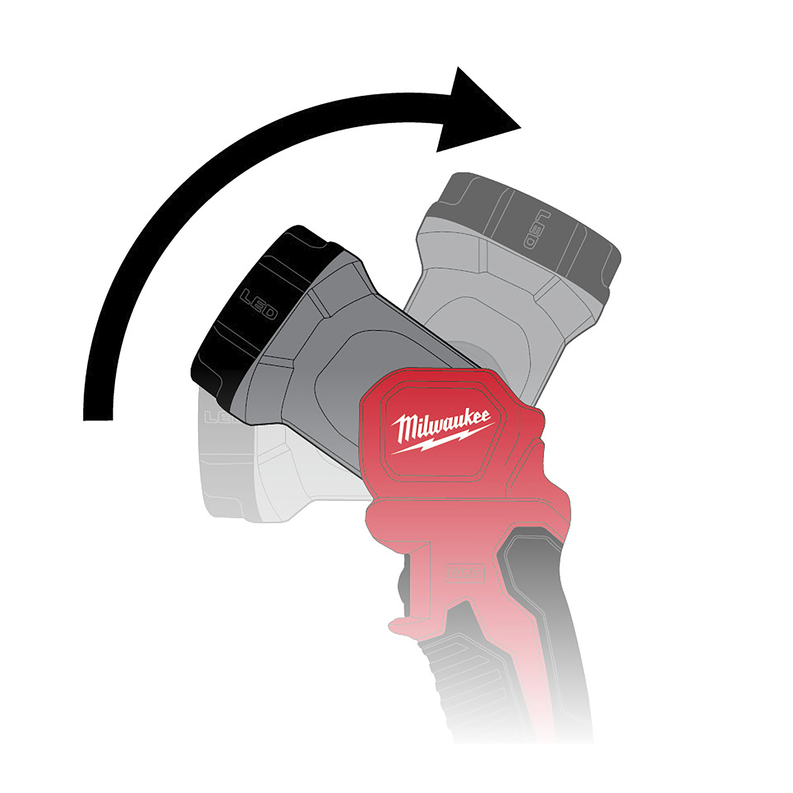 Milwaukee M12 TLED-0 - Lanterna LED M12 TRUEVIEW - 4932430360