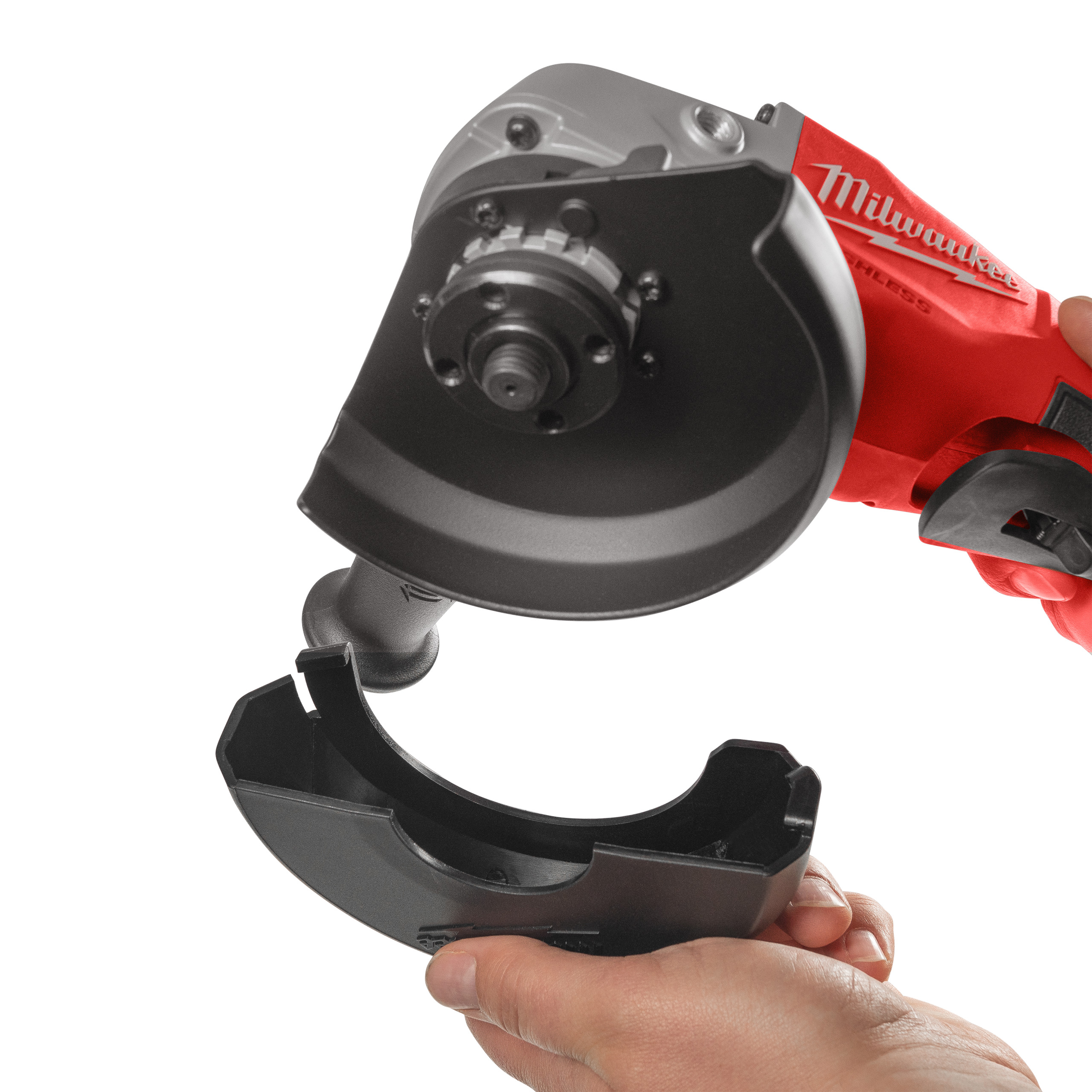 Milwaukee M18 BLSAG125XPD - Rebarbadora de acabamentos sem escovas M18 125 mm com interruptor de alavanca