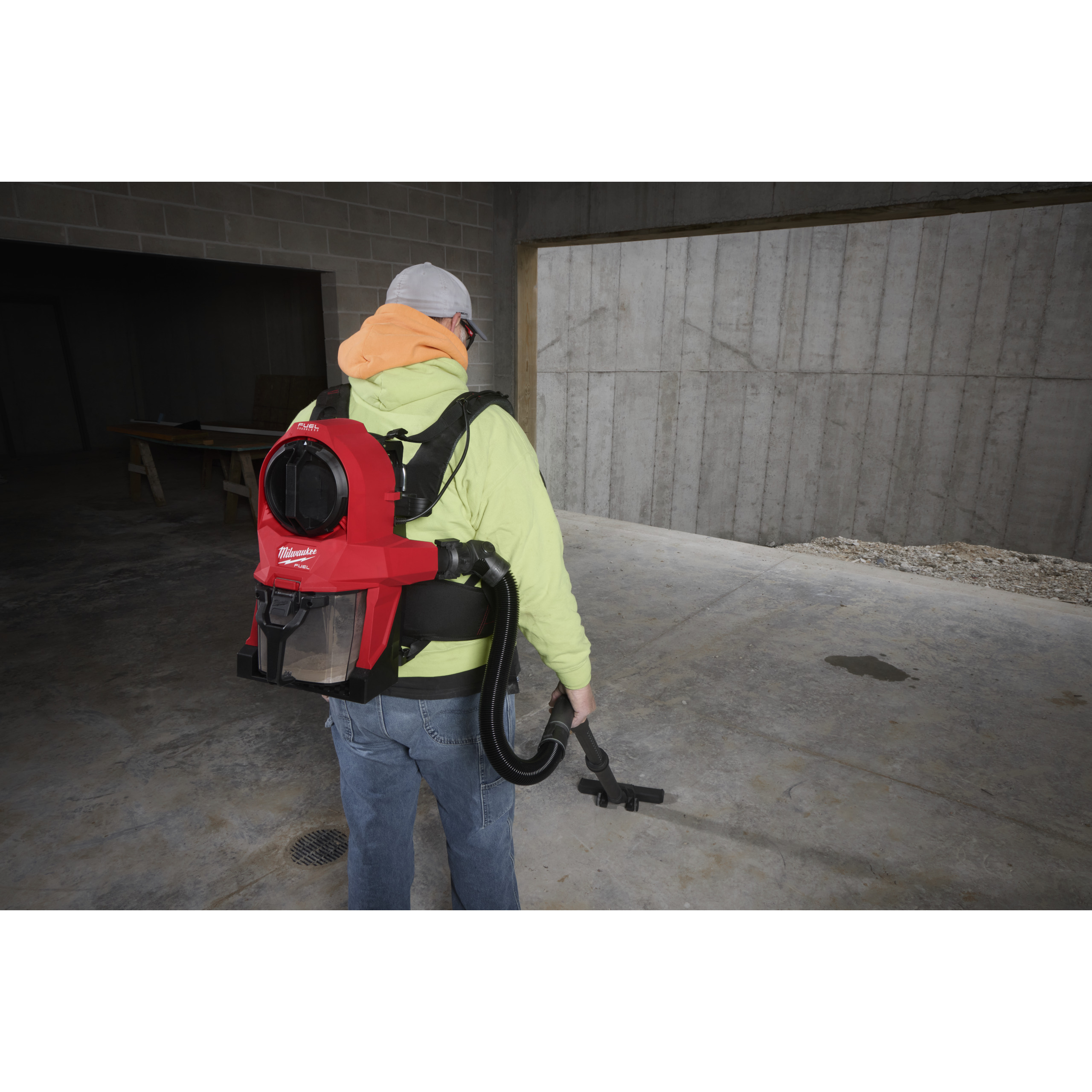 Milwaukee M18 FBPV2-0 - Aspirador de mochila M18 FUEL classe L - 4933500039