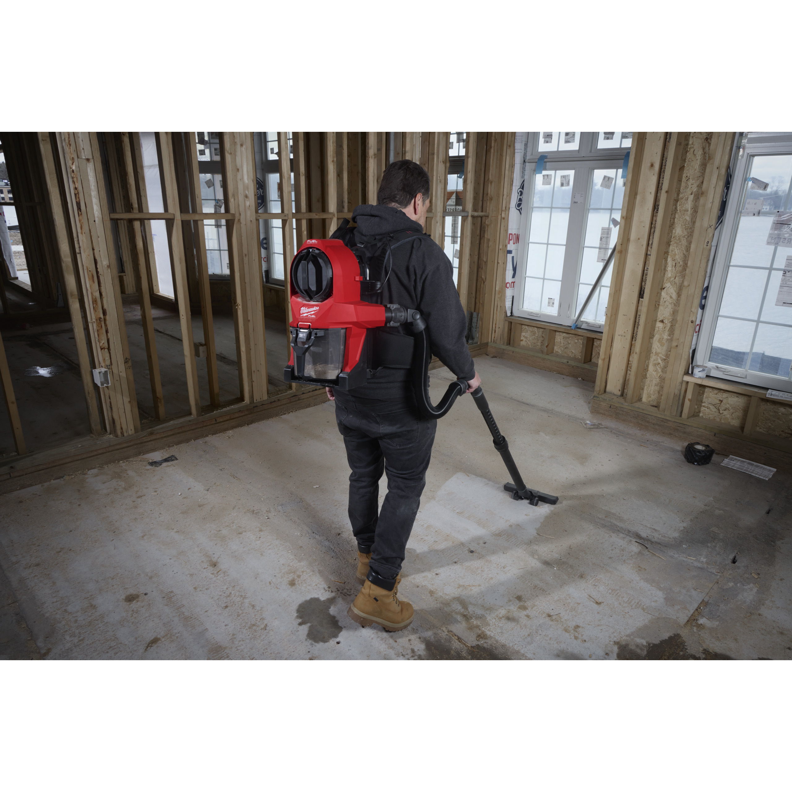 Milwaukee M18 FBPV2-0 - Aspirador de mochila M18 FUEL classe L - 4933500039