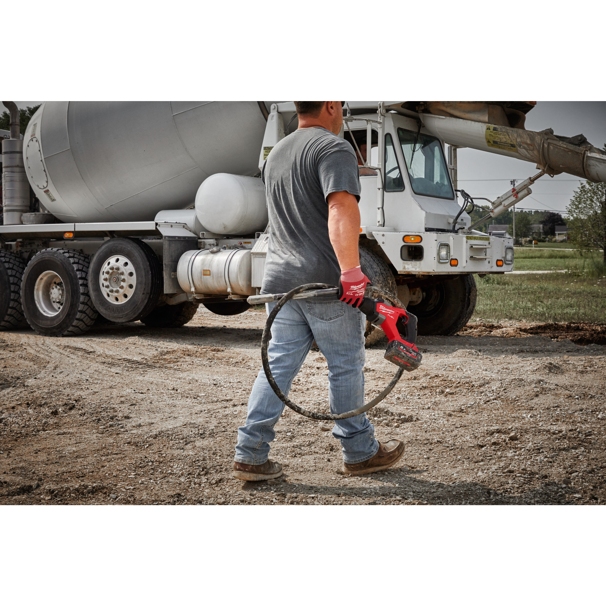 Milwaukee M18 FCVN24 - Vibrador de betão de agulha M18 FUEL