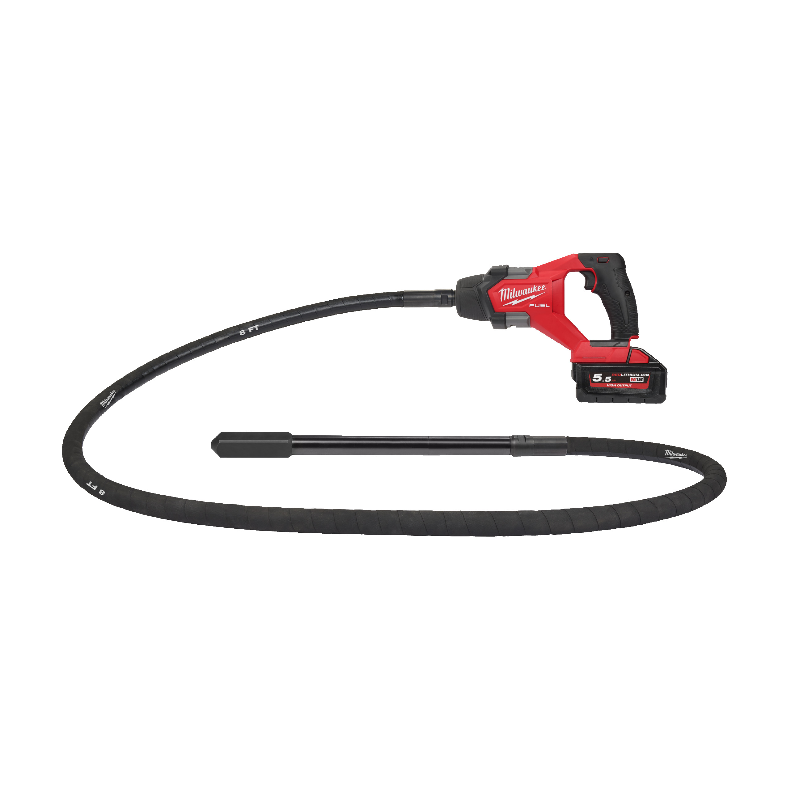 Milwaukee M18 FCVN24 - Vibrador de betão de agulha M18 FUEL