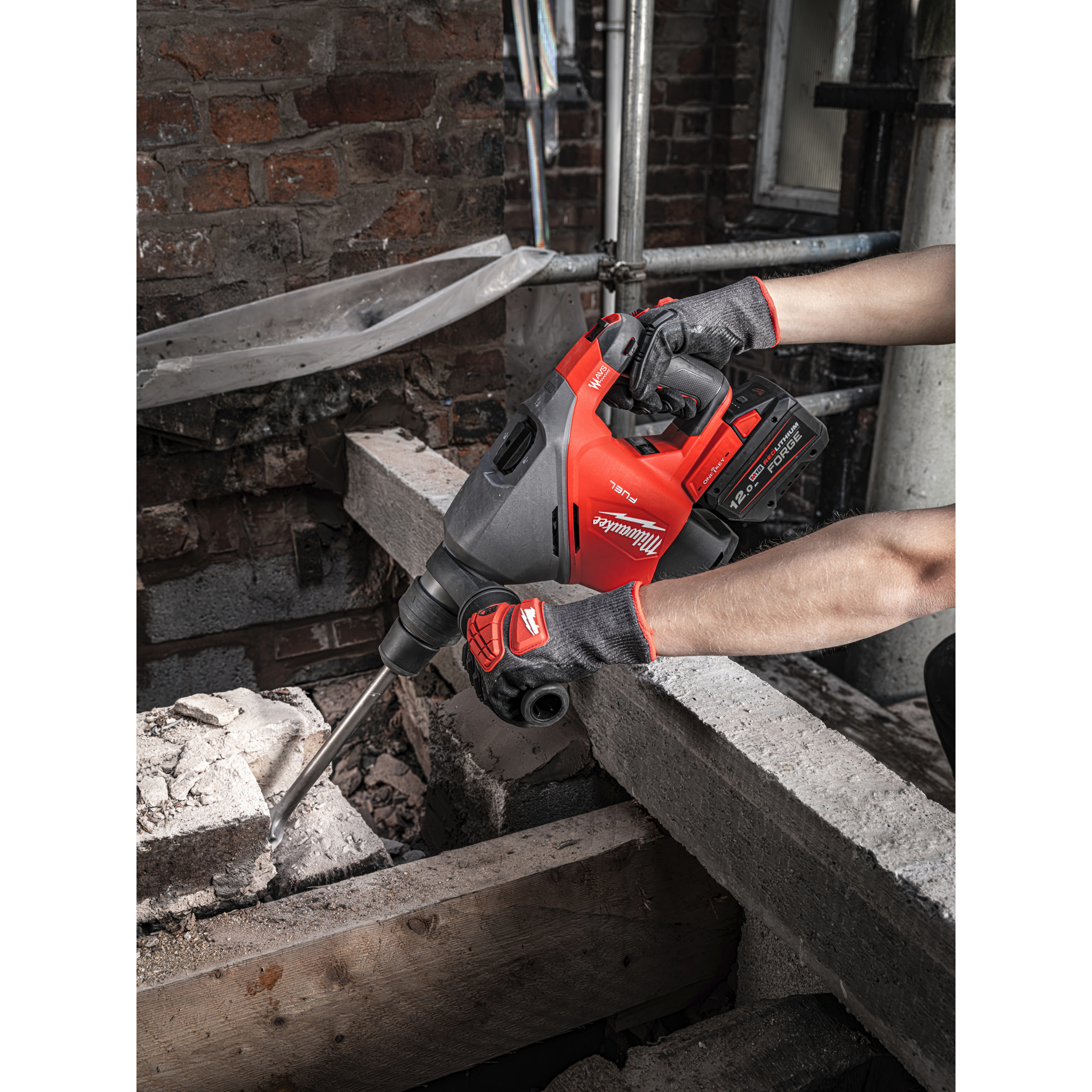 Milwaukee M18 FHACO540 - Martelo combinado SDS-Max M18 FUEL ONE-KEY 5 kg