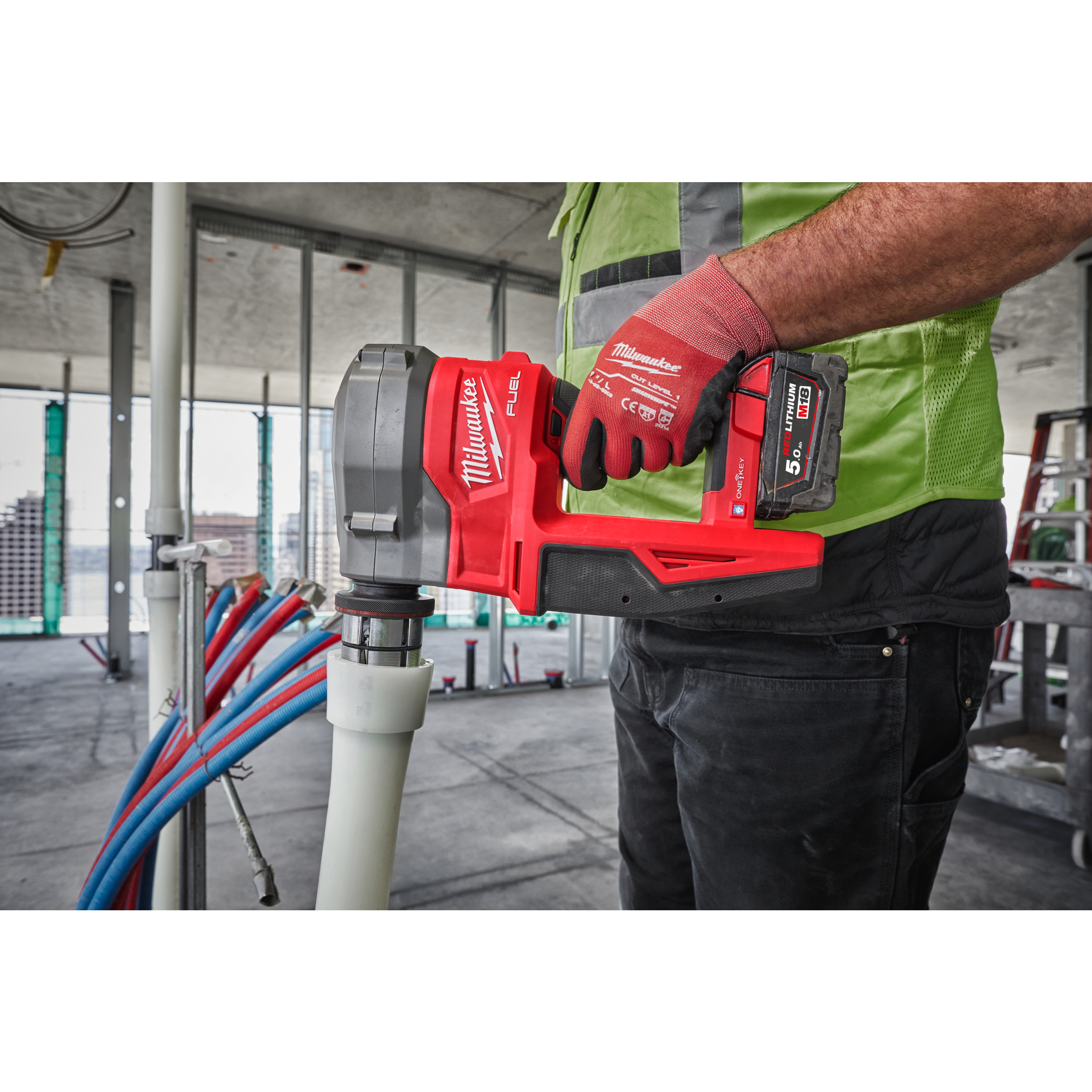 Milwaukee M18 FPXP-H06502C - Expandidora de tubo M18 FUEL Uponor - 4933479438