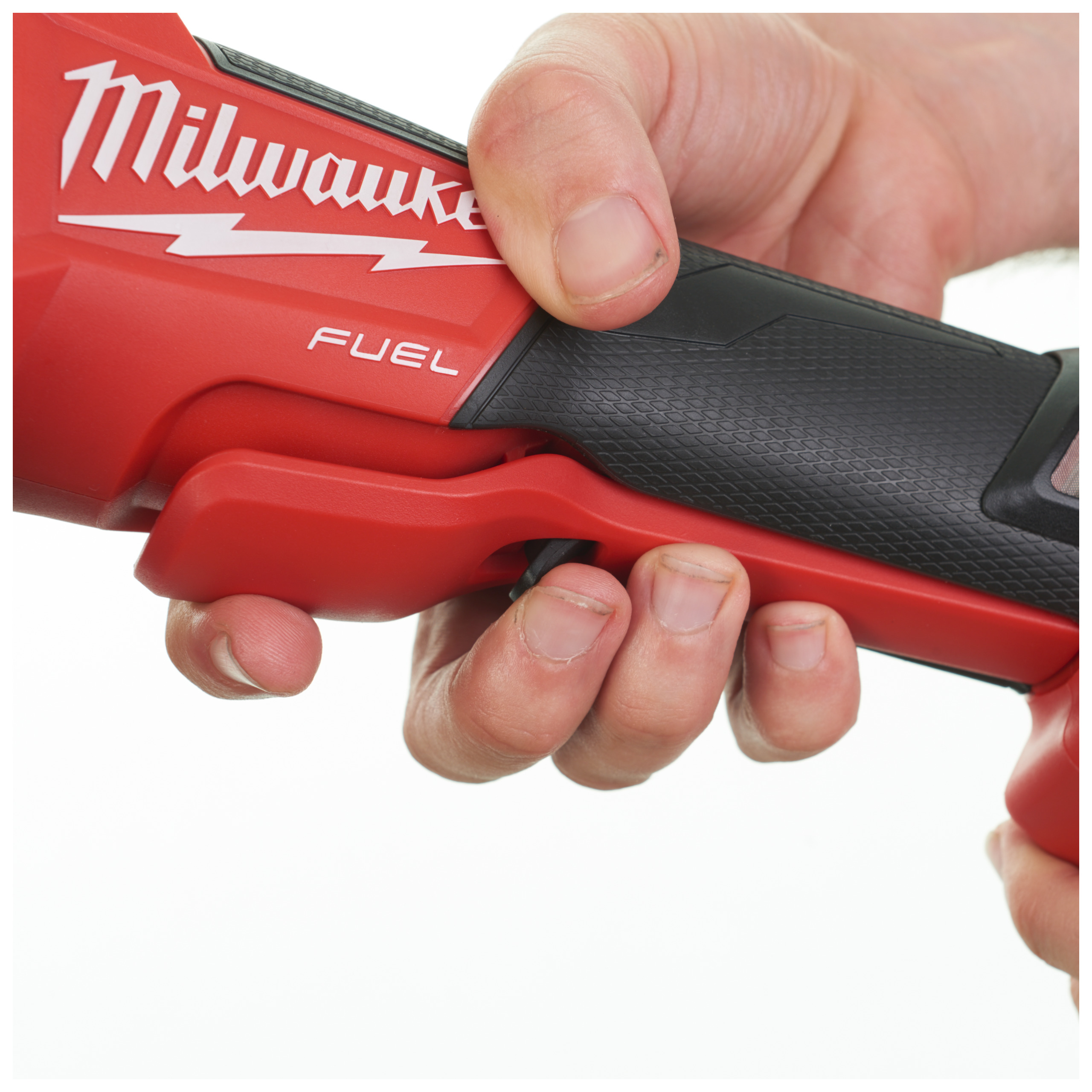 Milwaukee M18 FSAGF125XPDB - Rebarbadora de acabamentos de cabeça plana M18 FUEL 125 mm com travão e interruptor de alavanca - 4933478439