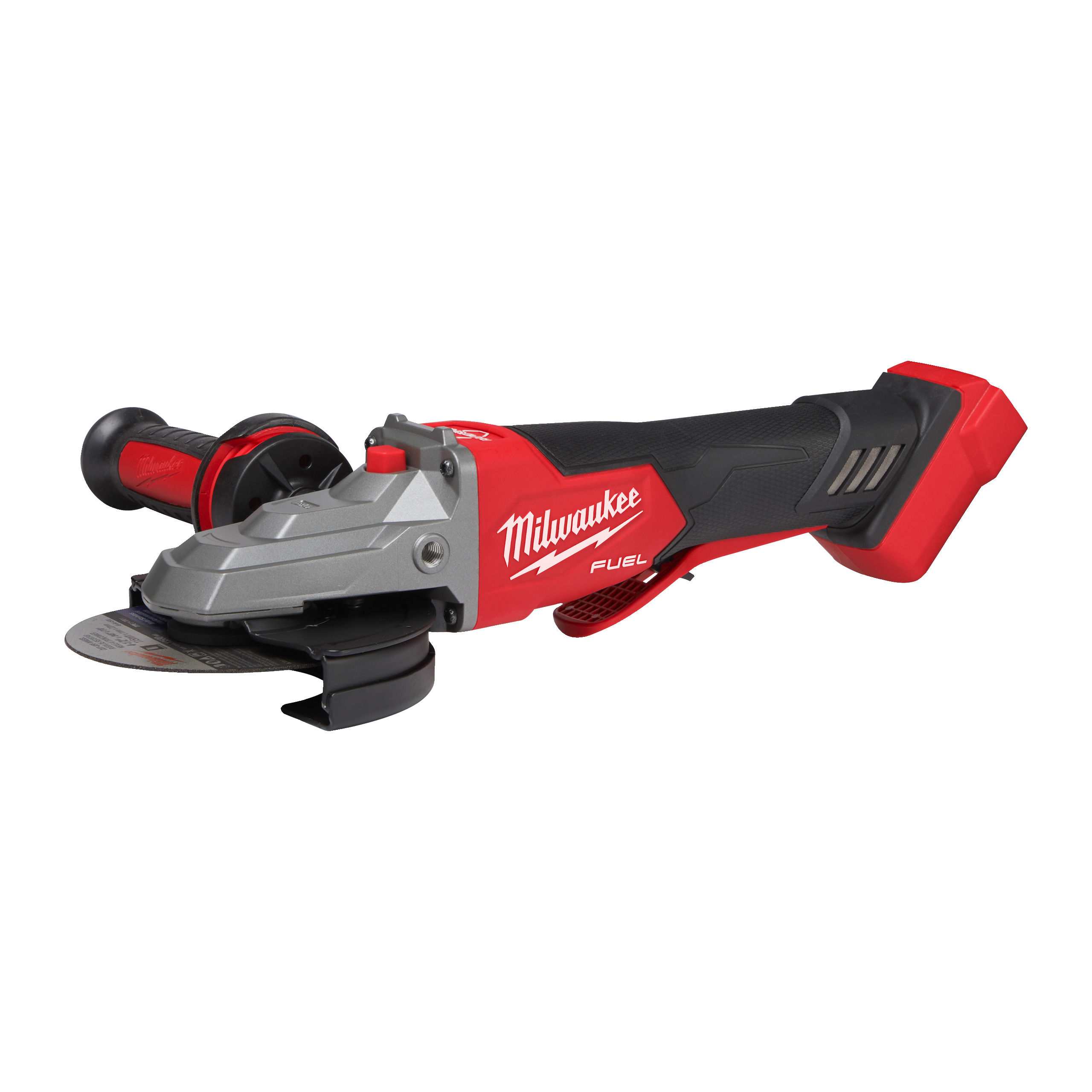 Milwaukee M18 FSAGF125XPDB - Rebarbadora de acabamentos de cabeça plana M18 FUEL 125 mm com travão e interruptor de alavanca - 4933478439