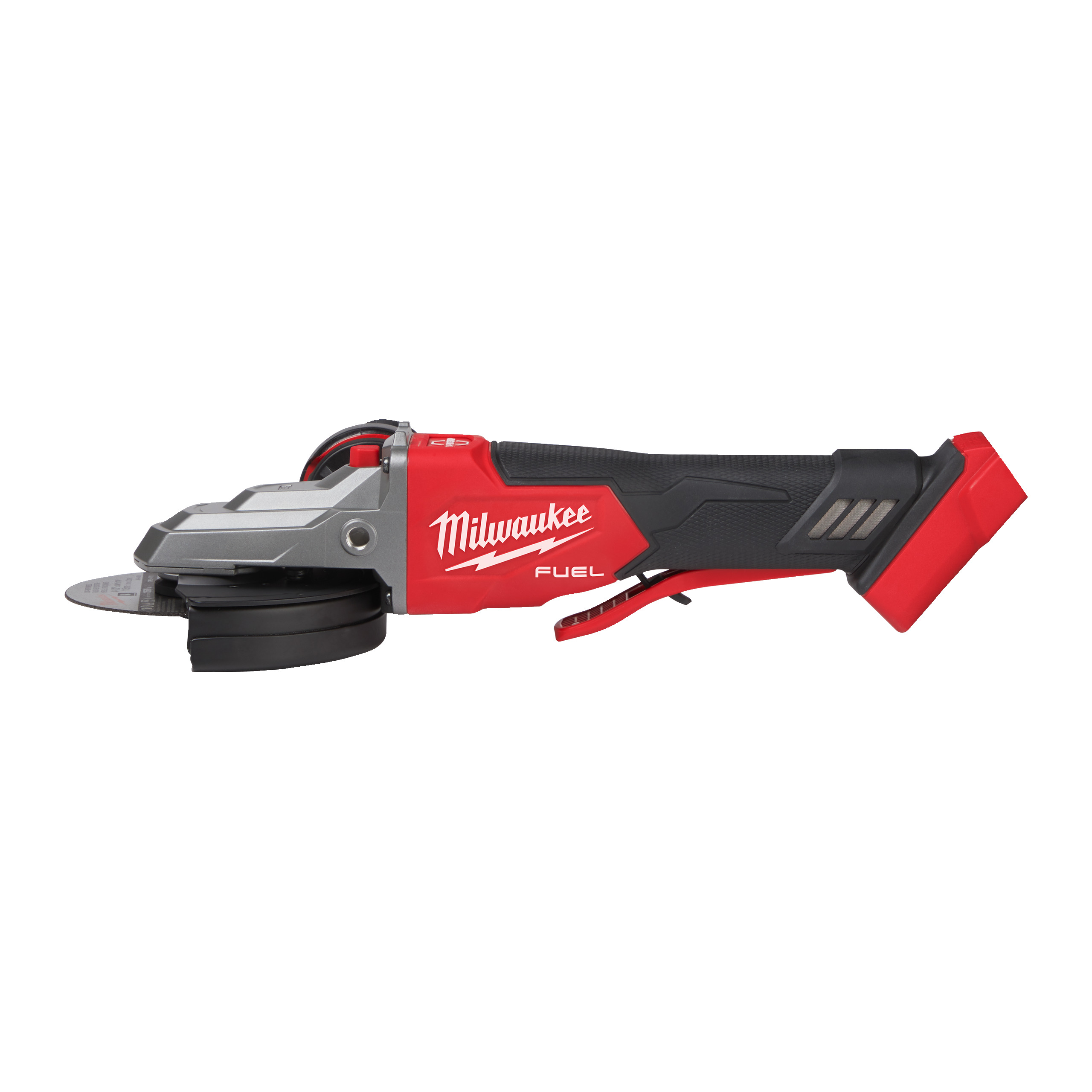 Milwaukee M18 FSAGF125XPDB - Rebarbadora de acabamentos de cabeça plana M18 FUEL 125 mm com travão e interruptor de alavanca - 4933478439