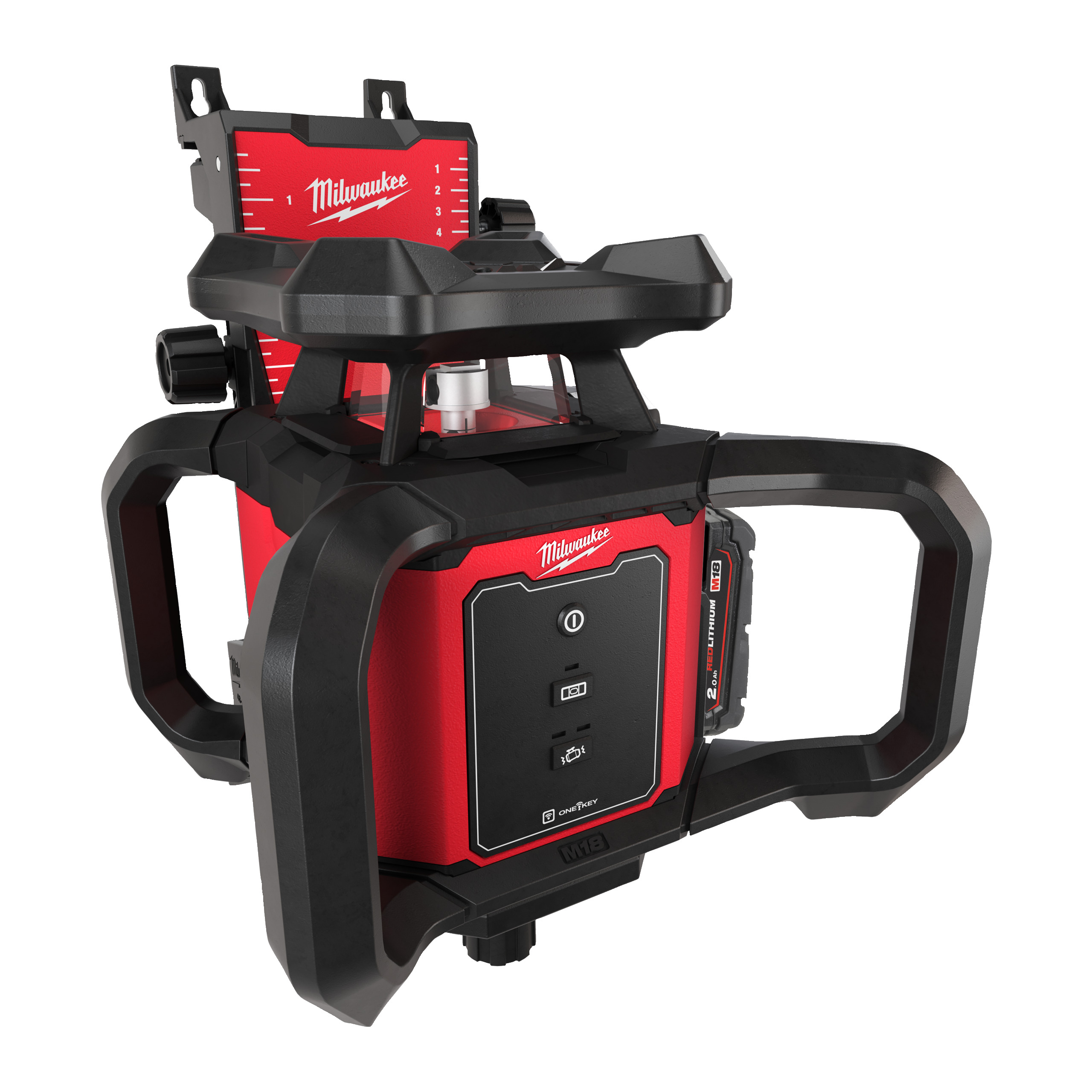 Milwaukee M18 RLOH600-201C - Nível laser rotativo M18 ONE-KEY 600m - 4933493191