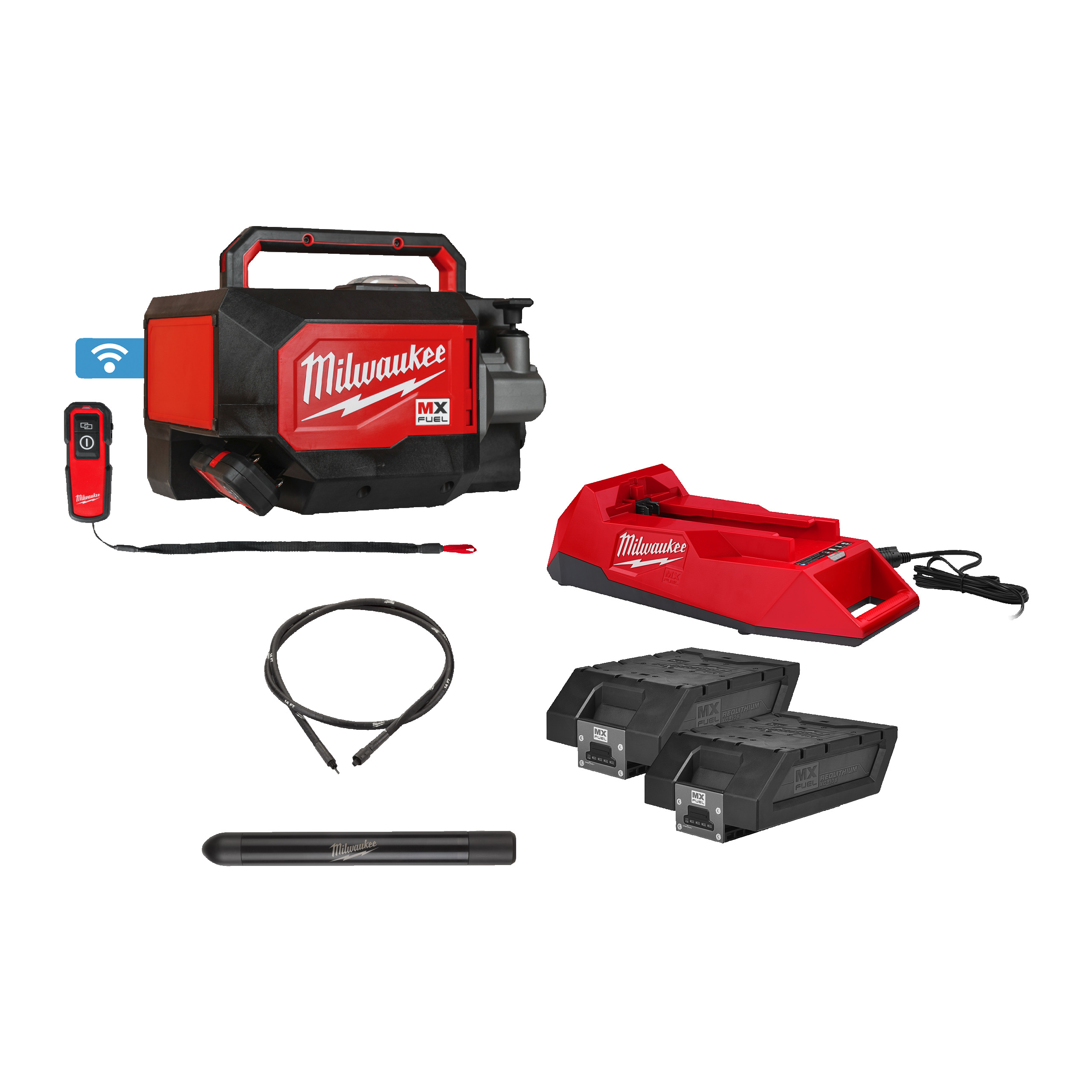 Milwaukee MXF CVBC - Vibrador de betão em mala MX FUEL