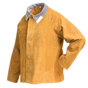 Safetop 20110 – Casaco de couro camurça para soldador em Kevlar