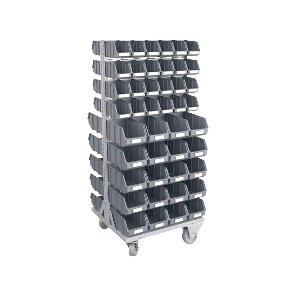 SUC – Suporte para caixa de stock com rodas – MOD. 88AB – 21370