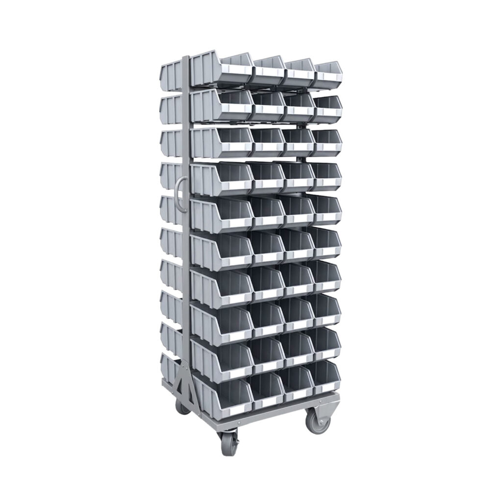 SUC – Suporte para caixa de stock com rodas – MOD. 80B – 21390