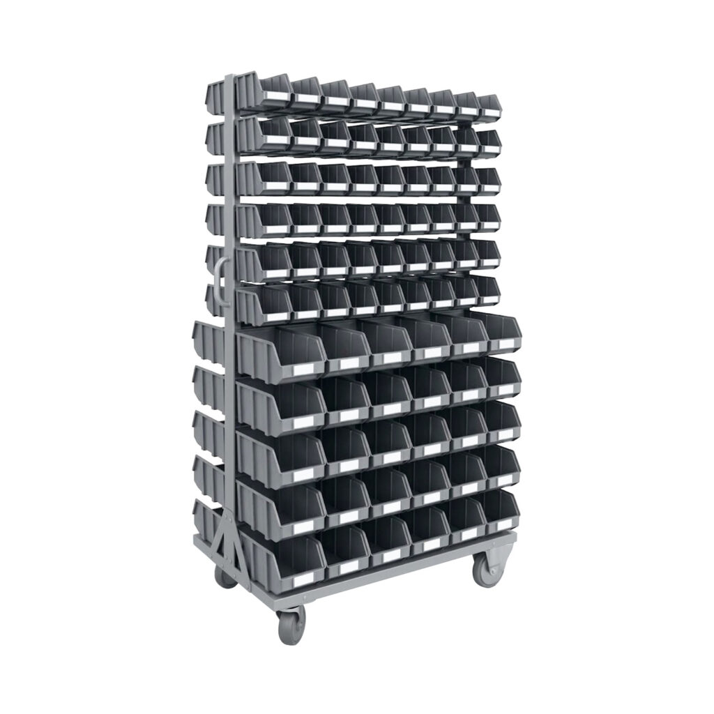 SUC – Suporte para caixa de stock com rodas – MOD. 168AB – 21410
