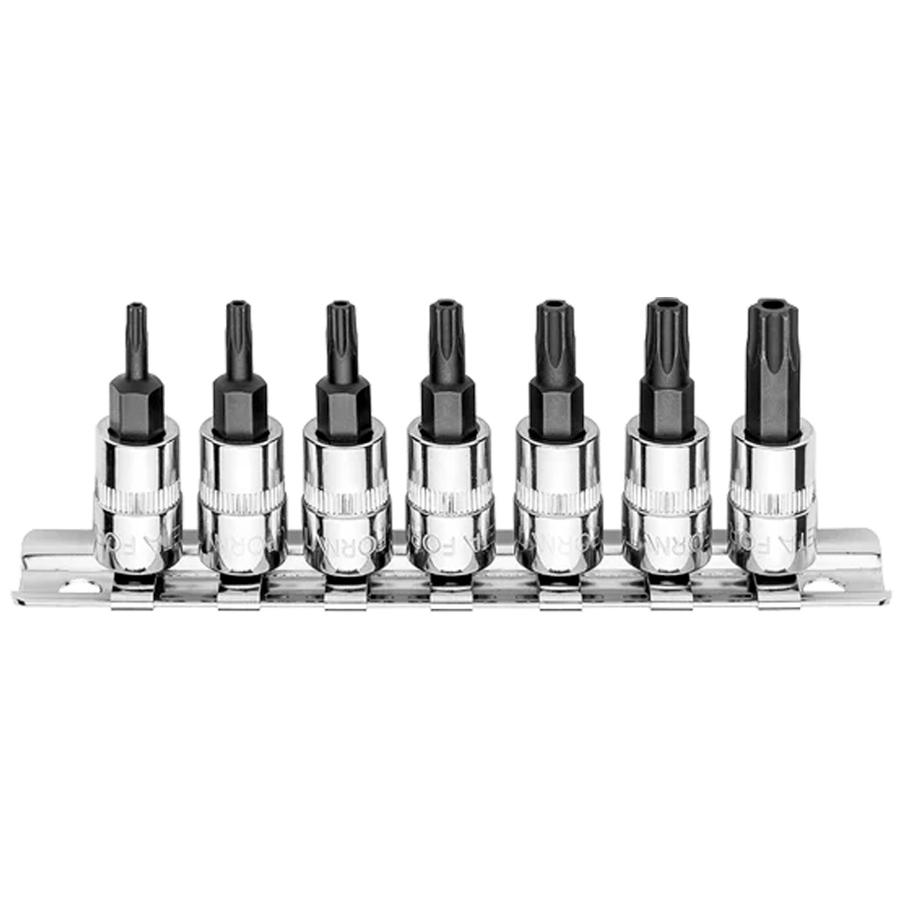 Ceta form-jogo 7 chaves cx 1/4 torx.ipr c/furo-c08s-rtp7