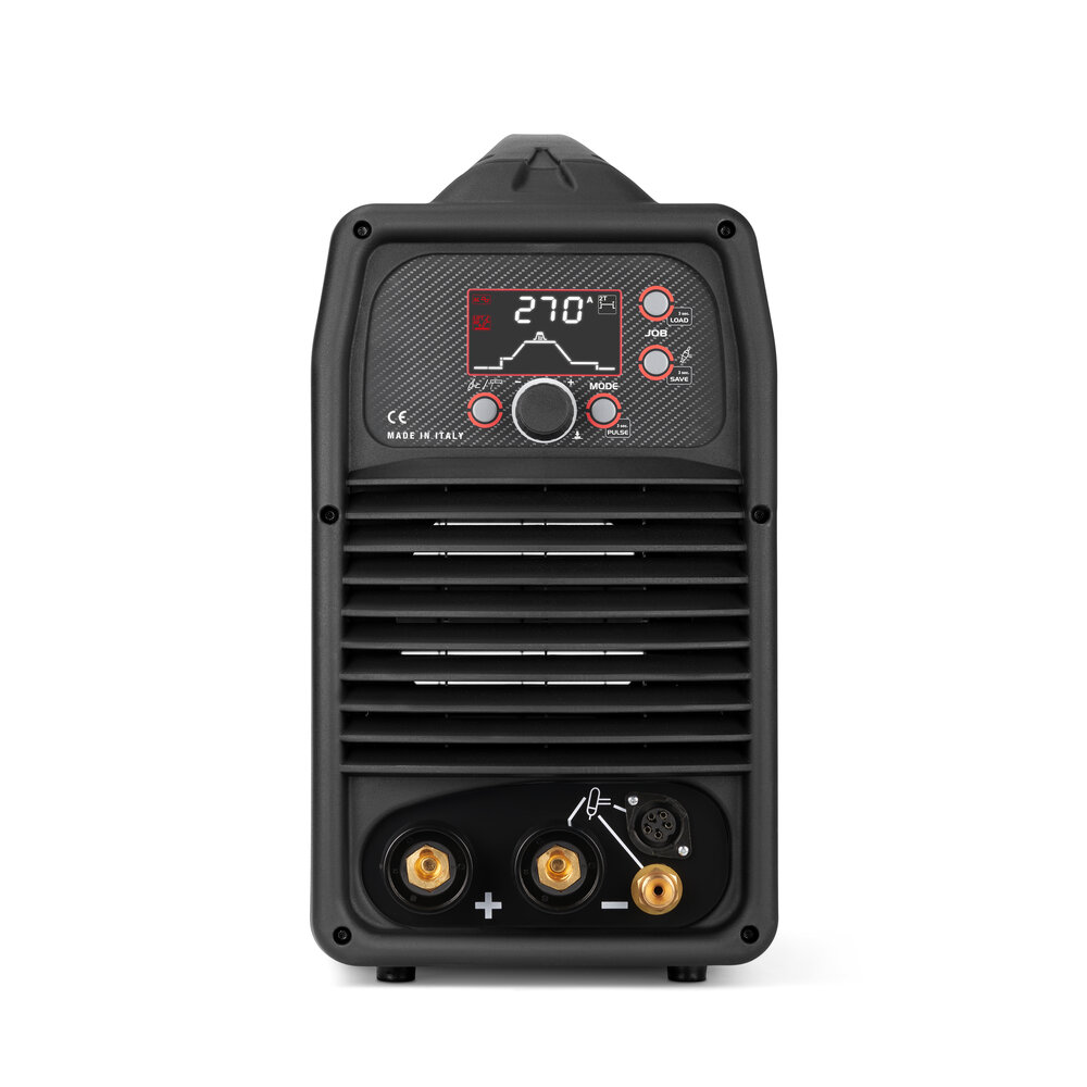 Telwin Supertig 302 AC/DC / 302 AC/DC Aqua / 302 AC/DC Aqua com carro - Aparelho de soldar inverter TIG AC/DC pulsado e MMA trifásico 270A