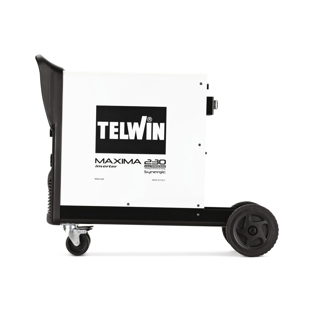 Telwin Maxima 230 Synergic / Maxima 270 - Aparelho de soldar inverter MIG-MAG, MMA e TIG DC 230V 220 a 250A
