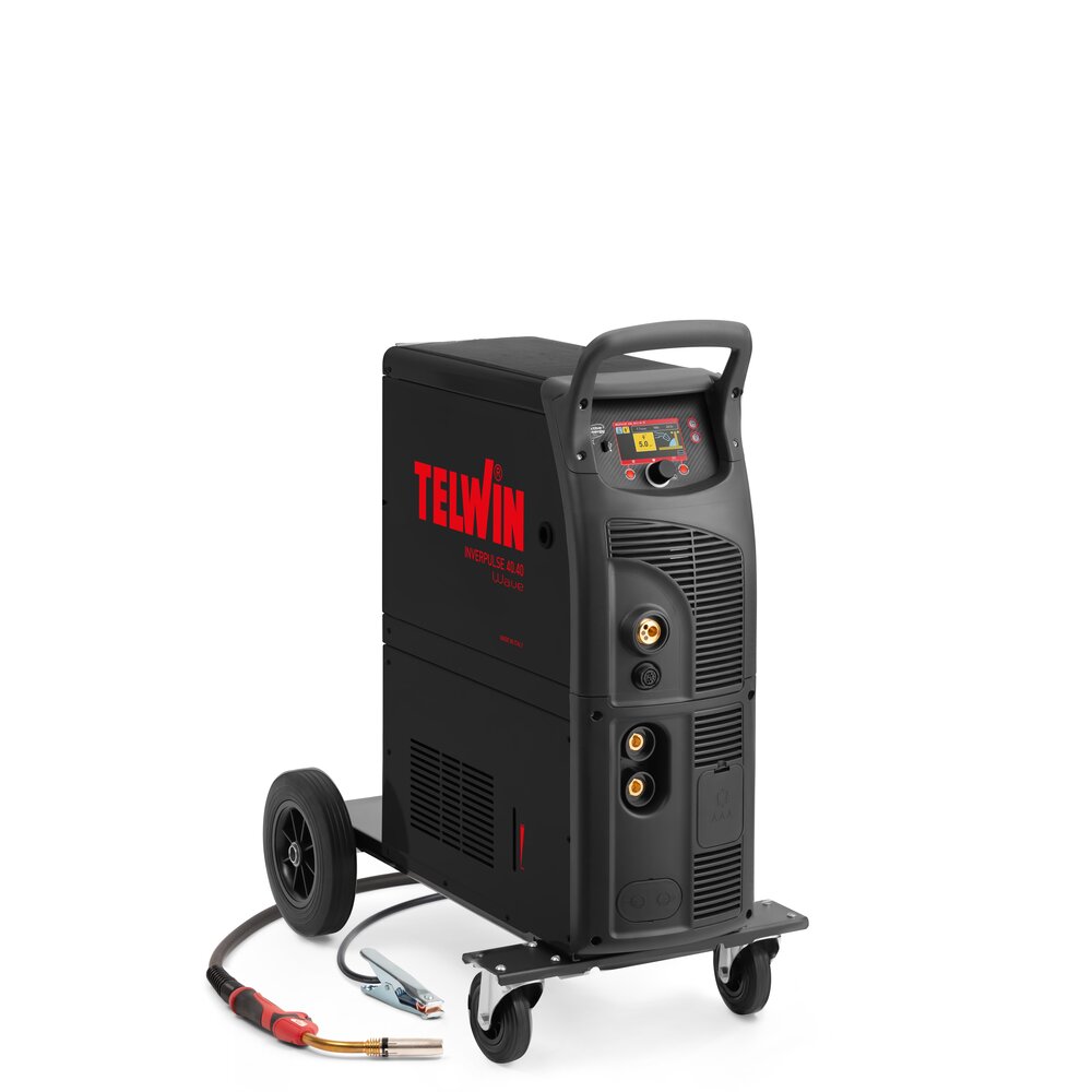 Telwin Inverpulse 40.40 Wave / 40.40 Wave Aqua / 60.30 Wave Aqua / 60.40 Wave Aqua - Aparelho de soldar inverter MIG-MAG duplo pulsado trifásico 400 a 500A