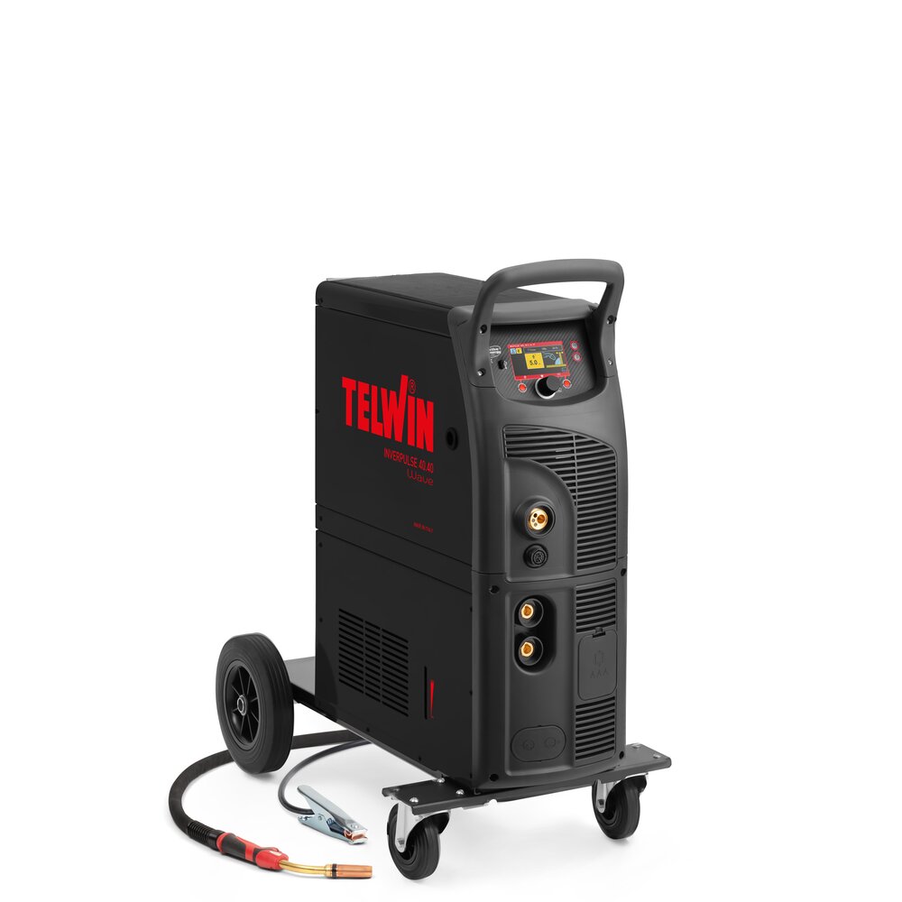 Telwin Inverpulse 40.40 Wave / 40.40 Wave Aqua / 60.30 Wave Aqua / 60.40 Wave Aqua - Aparelho de soldar inverter MIG-MAG duplo pulsado trifásico 400 a 500A