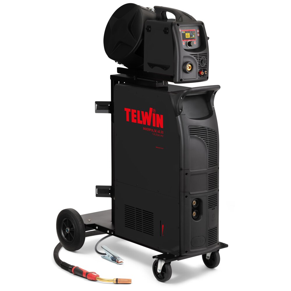 Telwin Inverpulse 40.40 Wave / 40.40 Wave Aqua / 60.30 Wave Aqua / 60.40 Wave Aqua - Aparelho de soldar inverter MIG-MAG duplo pulsado trifásico 400 a 500A