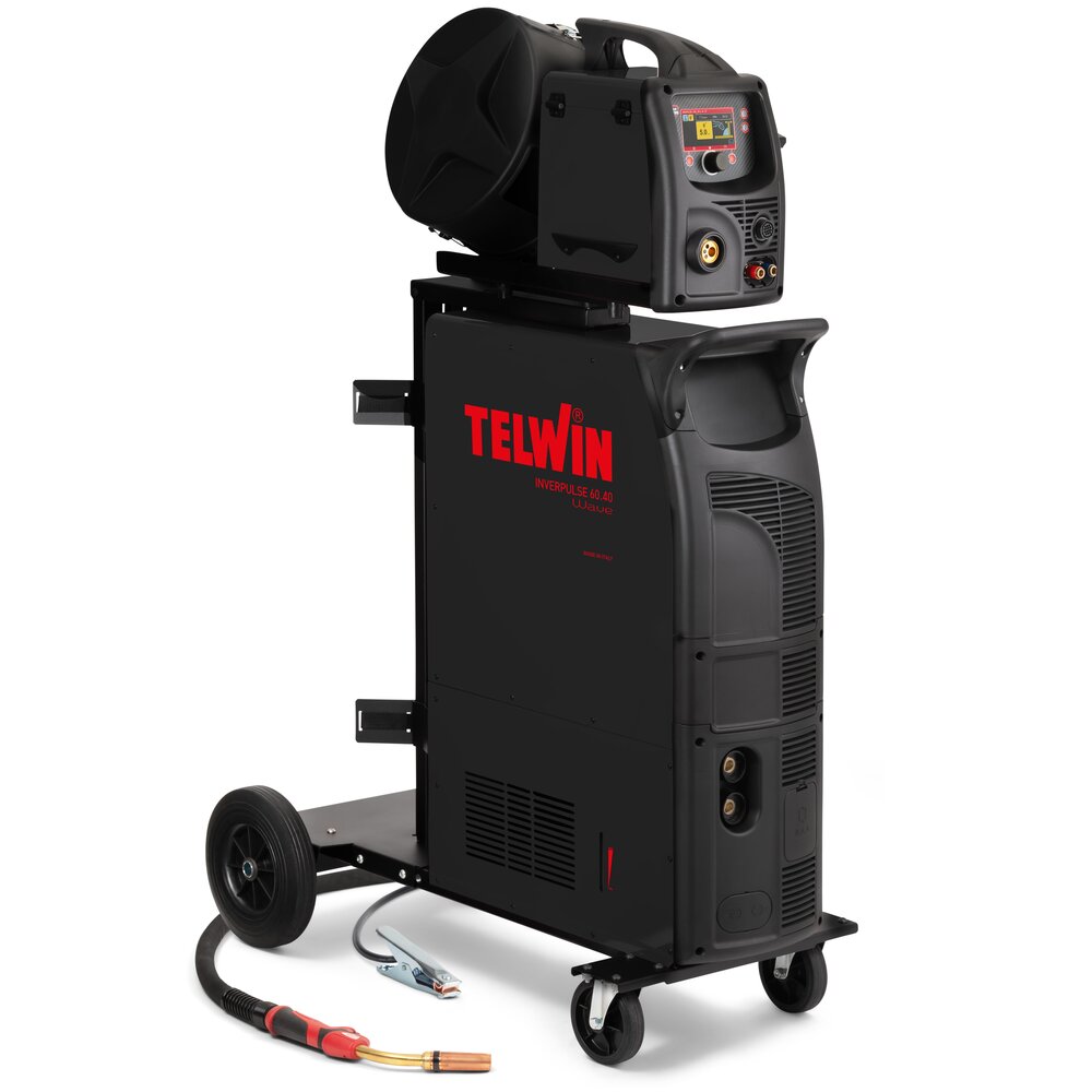 Telwin Inverpulse 40.40 Wave / 40.40 Wave Aqua / 60.30 Wave Aqua / 60.40 Wave Aqua - Aparelho de soldar inverter MIG-MAG duplo pulsado trifásico 400 a 500A