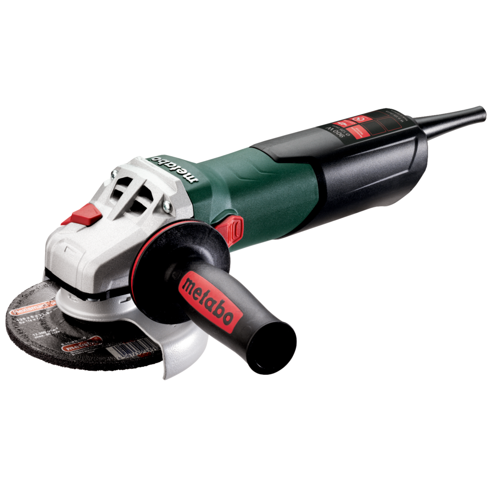Metabo W 9-125 Quick / W 11-125 Quick / WEV 11-125 Quick / W 13-125 Quick - Rebarbadora angular com M-Quick 900W a 1350W Ø125mm