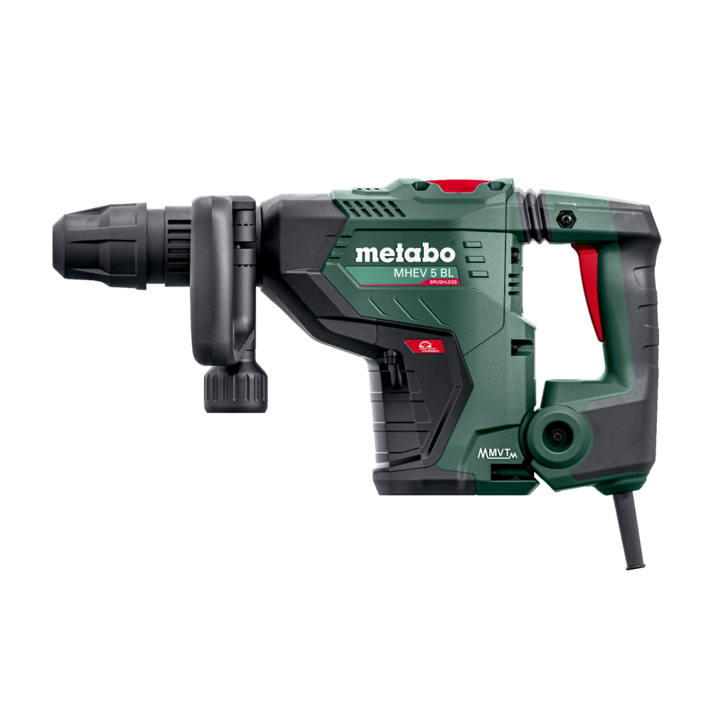 Metabo MH 5 / MHEV 5 BL / MHEV 11 BL - Martelo de demolição SDS-Max 1100W a 1500W