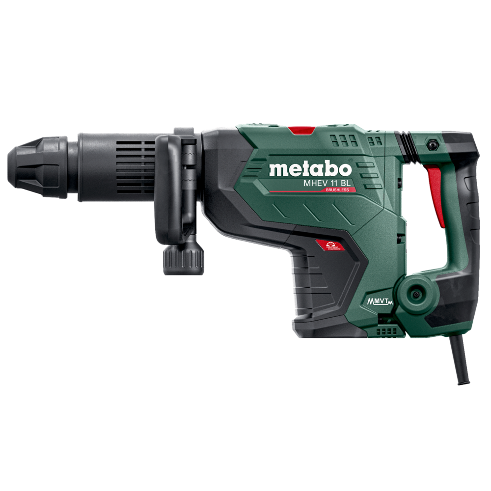 Metabo MH 5 / MHEV 5 BL / MHEV 11 BL - Martelo de demolição SDS-Max 1100W a 1500W