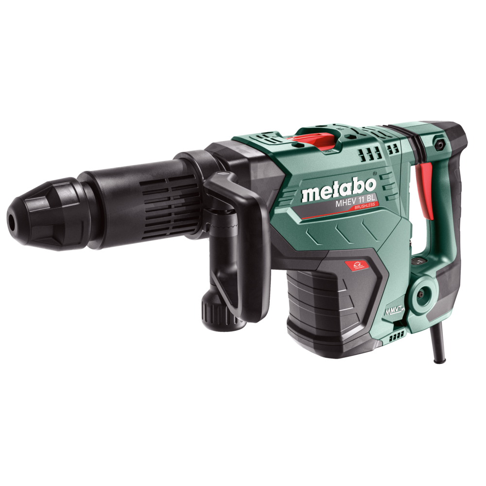 Metabo MH 5 / MHEV 5 BL / MHEV 11 BL - Martelo de demolição SDS-Max 1100W a 1500W