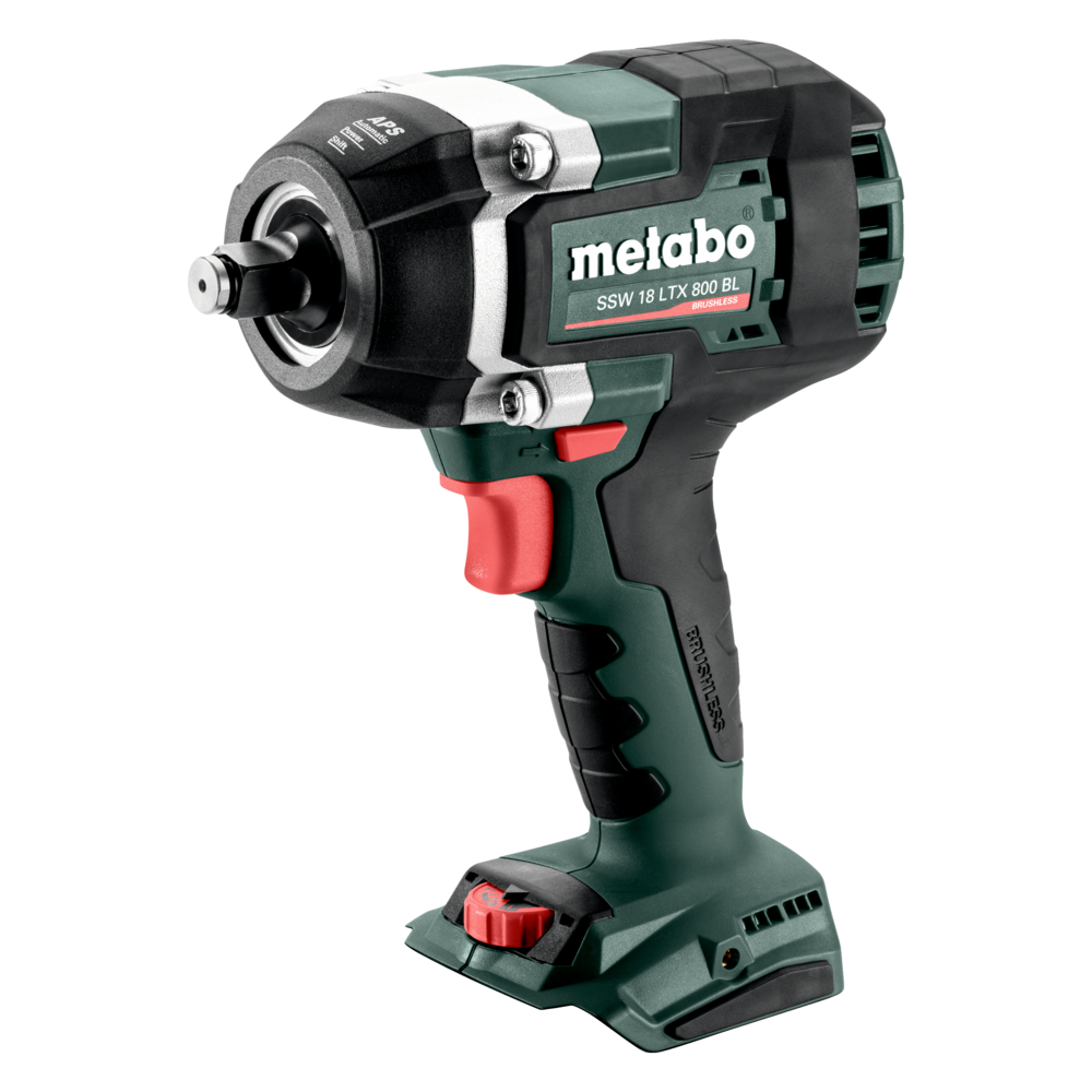 Metabo SSW 18 LTX 800 BL - Chave de impacto sem fio 18V 1/2" 800Nm - 602403840