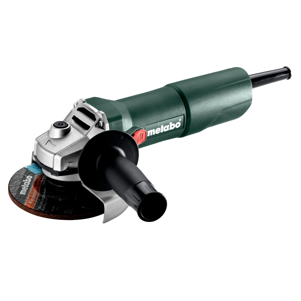 Metabo W 750-125 / WQ 1100-125 / WEQ 1400-125 - Rebarbadora angular 750W a 1400W Ø125mm