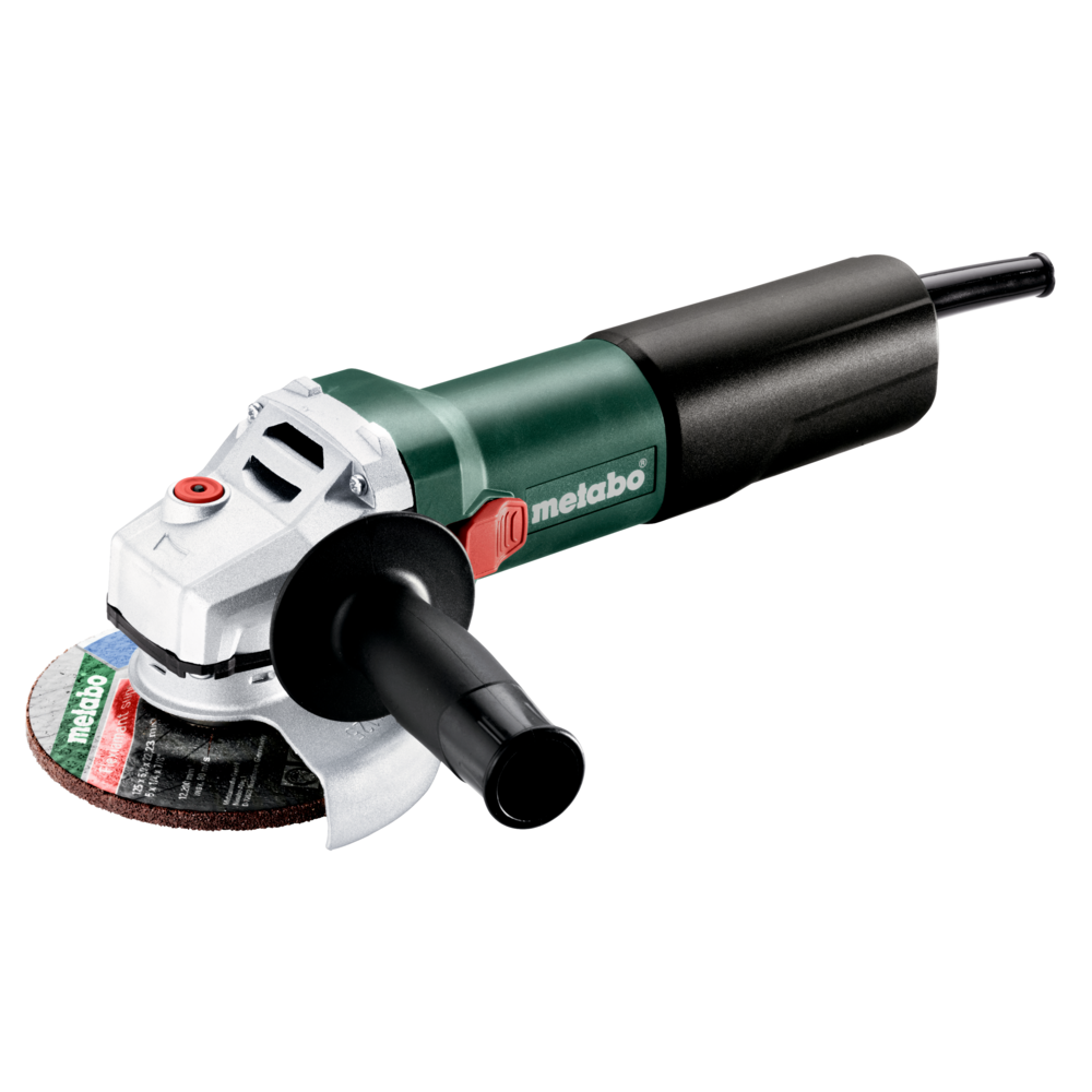 Metabo W 750-125 / WQ 1100-125 / WEQ 1400-125 - Rebarbadora angular 750W a 1400W Ø125mm