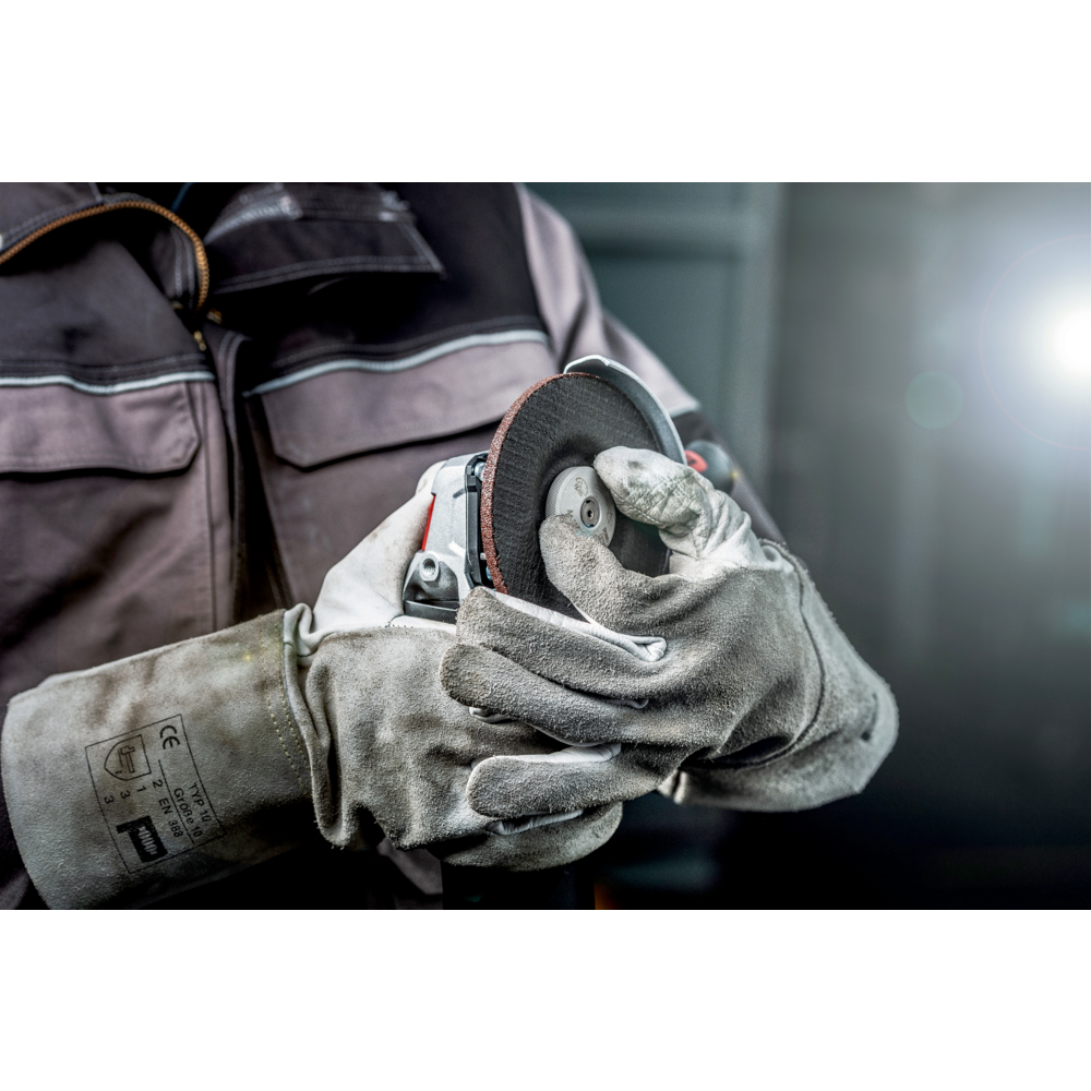 Metabo WEVA 15 / WE 17 / WEV 19 M-Brush / WEVBA 20-125 Quick - Rebarbadora angular de alta potência 1550W a 2000W Ø125mm